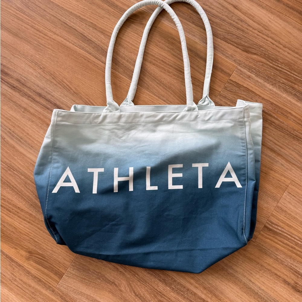 Athleta Blue Ombre Tote Bag